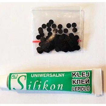 Dálkový ovladač Sada pro opravu dálkových ovladačů, vodivé kontaktní gumky a lepidlo