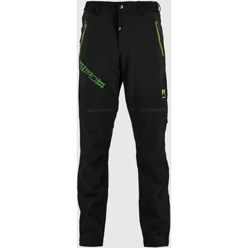 Pánské kalhoty KARPOS M Santa Croce Zip-Off Pants, Black/Jasmine Green velikost: 54