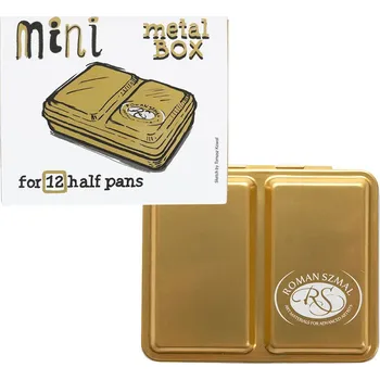 Vodová barva Kovové pouzdro na akvarelové barvy Roman Szmal - Gold