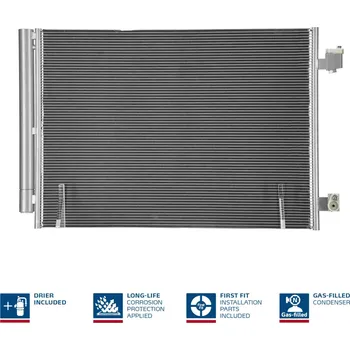 Ventilátor topení a klimatizace Kondenzátor klimatizace NISSENS 941345