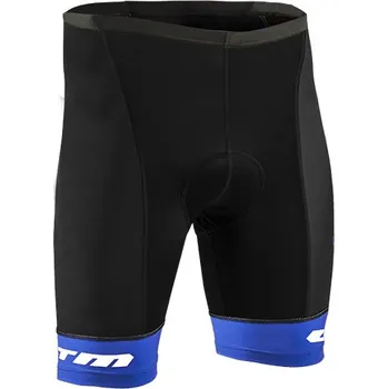 Cyklistické kalhoty Nohavice CTM 2017 RACE line, bez trakov, modrý lem S