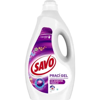 Prací gel Savo prací gel na barevné prádlo 70 PD 3,5 l
