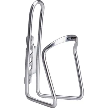 Košík na láhev Držiak na fľašky CTM Glen, hliníkový strieborný, karta