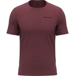 Tričko krátký rukáv Hannah WICK red mahogany S