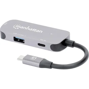 Manhattan USB-C® dokovací stanice USB-C auf HDMI 3-in-1 Docking-Konverter Vhodné pro značky (dokovací stanice pro notebo
