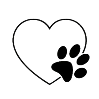 Nažehlovací obrázek - psí láska I (7,75 x 9,0 cm)