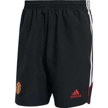 Pánské kraťasy Pánské fotbalové šortky adidas MANCHESTER UNITED UBD SHORTS S Černá, Bílá, Mix