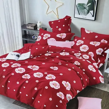 Povlečení Numberoplus Bavlněné povlečení na dvoulůžko + prostěradlo ZDARMA - Emilie