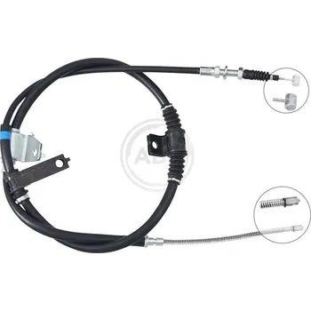 Lanko parkovací brzdy Tažné lanko, parkovací brzda A.B.S. K17542