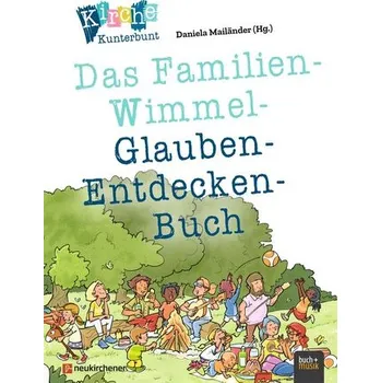 Kirche Kunterbunt - Das Familien-Wimmel-Glauben-Entdecken-Buch - Mailänder, Daniela [DE] (2025, Firma, Neukirchener Verlag)