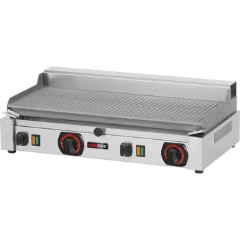 Kuchyňský gril Grilovací deska elektrická rýhovaná stolní 230 V | REDFOX - PD 2