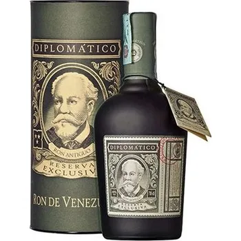 Rum Ron Diplomático Reserva Exclusiva 40% 0,7l + tuba