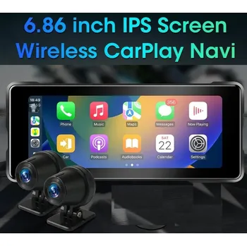 Námořní elektronika Srnubi MT-23 Carplay moto display + kamery