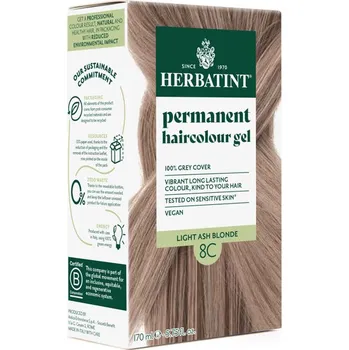 Barva na vlasy HERBATINT 8C světle popelavá blond 170 ml
