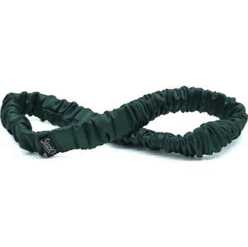 Čelenka Scrunchie čelenka tmavě zelená