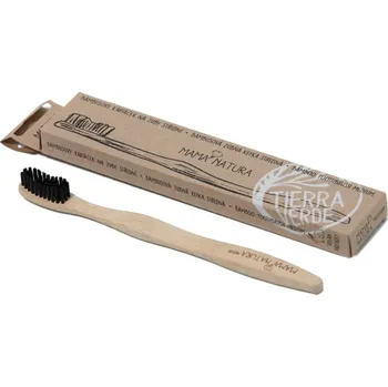 Zubní kartáček Tierra Verde Bambusový kartáček na zuby - více variant Varianta: Střední