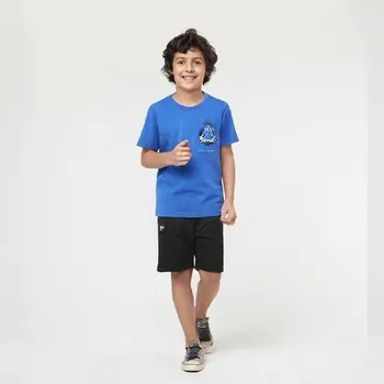 Chlapecké kraťasy CHLAPECKÉ KRAŤASY ČERNÁ B14656 VELIKOSTI 134-164 Velikost: 164, Barva: Černá