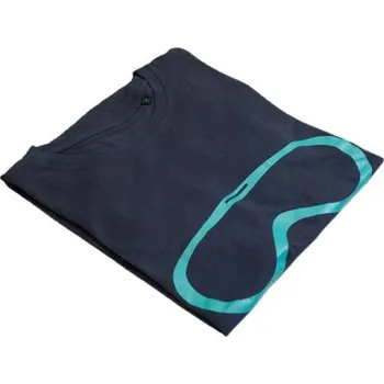 Pánské tričko Tričko ARIETE WABI 14907-GXL šedo/tyrkysové XL