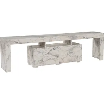 Televizní stolek Televizní stolek Enclave Fressia Marble, světle šedá