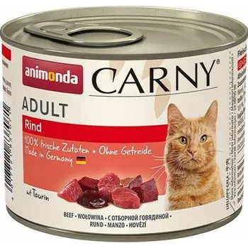 Volný čas Animonda Cat Carny Adult Hovězí 6x200g