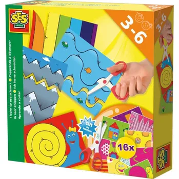kreativní sada SES CREATIVE Vystřihování pro nejmenší kreativní set s nůžkami | 444749
