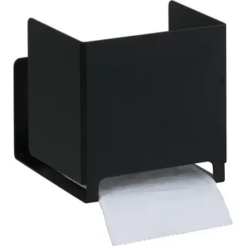 Bemeta LIVING: Držák toaletního papíru, nerez, černá 101512230