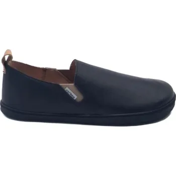 Pánské tenisky Pánské barefoot boty PEGRES SLIP-ON BF 82 0.1 46 Černá