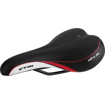 Sedlo na kolo Sedlo CTM Elite čierna/červená