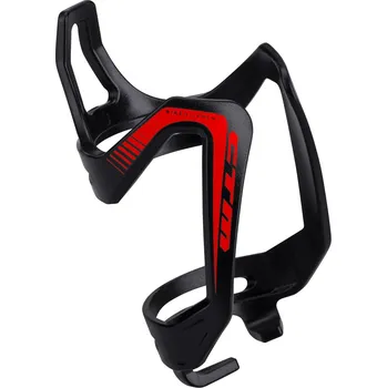 Košík na láhev Držiak na fľašky CTM ORBIT, otočný o 70, červená pot.,plastový