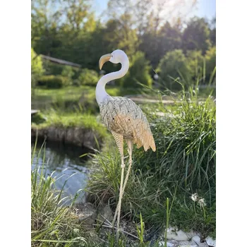 Obraz Plameňák malý - volně stojící zahradní dekorace