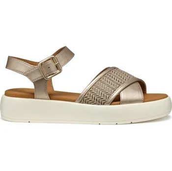 Dámské sandále Dámské sandály Geox D CAMALEI F 38 Zlatá, Bílá