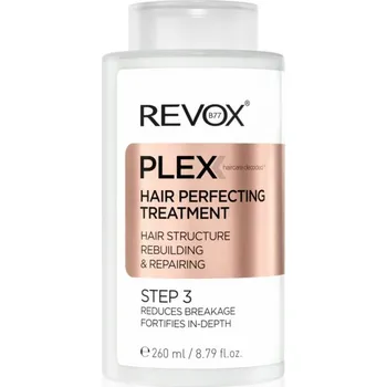 Vlasová regenerace Revox B77 PLEX Hair Perfecting Treatment. Step 3 před-šamponová péče pro barvené a poškozené vlasy 260 ml