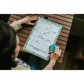 Kalendář ePiPí Nekonečný magnetický měsíční plánovač - Sedmikrásky