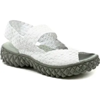 Dámské sandále Rock Spring SOFIA bílé dámské gumičkové sandály EU 42 + DÁREK