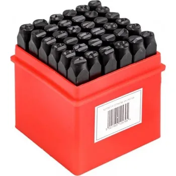 Raznice Raznice s písmeny a čísly - 36 ks - výška písma 6mm