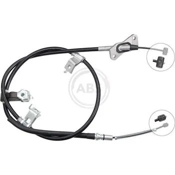 Lanko parkovací brzdy Tažné lanko, parkovací brzda A.B.S. K17298