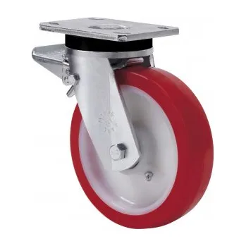 Pojezdové kolečko SLR-PO 2-3662 Průmyslové kolečko - otočné s brzdou