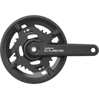Cyklistika Shimano kliky Cues FC-U4010-2, 170mm, 46-30 zubů, černé, 11,10,9 speed, s ložisky + DÁREK