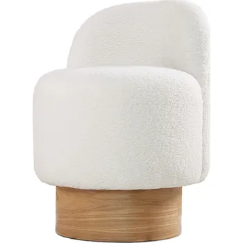 Taburet Taburet Monre Teddy White, bílá