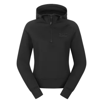 Jezdecká mikina Waldhausen Funkční mikina s kapucí Regensburg Barva: Černá, Velikost: M