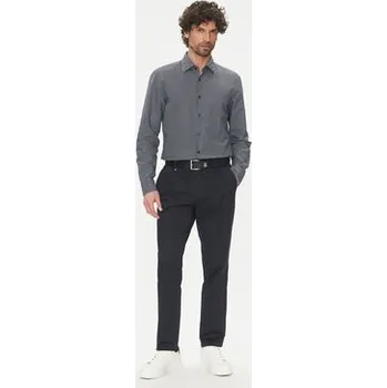 Pánská košile BOSS Košile C-Hal 50539532 Tmavomodrá Casual Fit 43