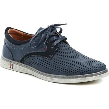 Pánské polobotky Magnus 320-0124-D1 navy pánské letní polobotky EU 41 + DÁREK