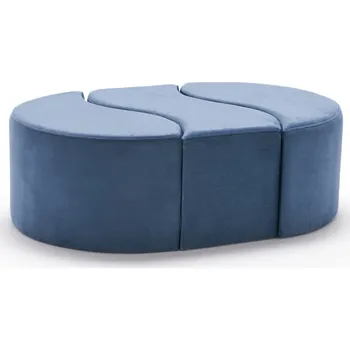 Taburet Taburet Alya Puf Blue, modrá