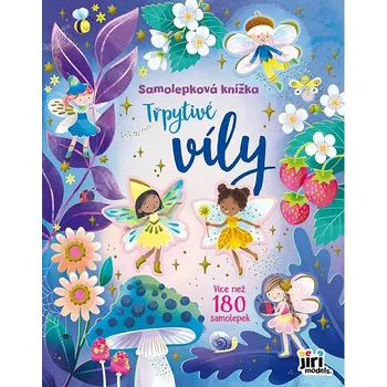 Pohádka Třpytivé víly Samolepková knížka