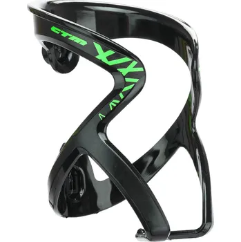 Košík na láhev Držiak na fľašky CTM ESVE, čierna/limetková