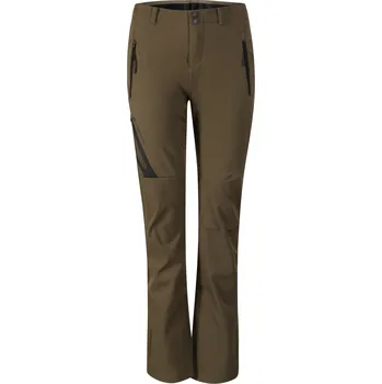 Dámské kalhoty Alpine Pro Hurfa Dámské softshellové kalhoty LPAD661 ivy green 46