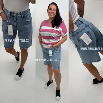 Pánské kraťasy Kraťasy DENIM Velikost: XS, Barva: Modrá