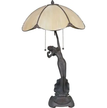 Lampička Clayre & Eef - Stolní lampa Tiffany WOMAN 5LL-5719