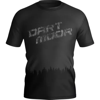 cyklistický dres Dres - DARTMOOR Blackwoods SS 2025 - Black / Grey L