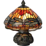 Clayre & Eef - Stolní lampa Tiffany DRAGONFLY 5LL-9295